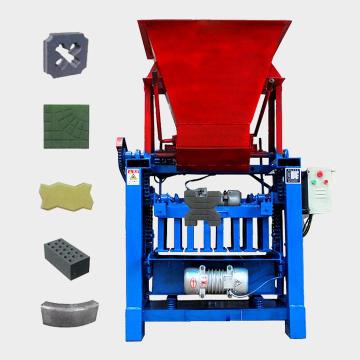Concrete Clay Soil Interlocking Brick Making Machine