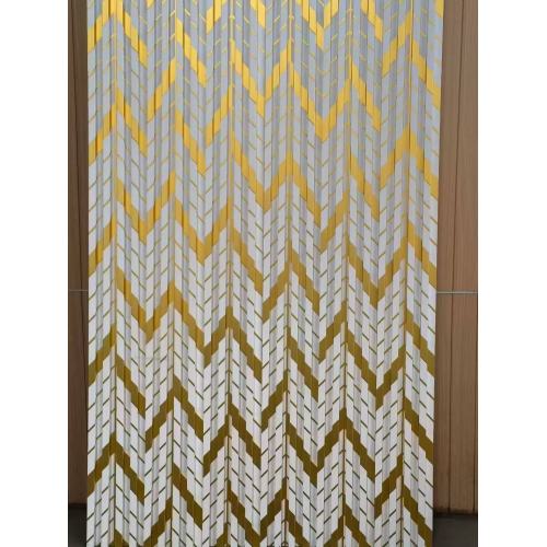 แผงผนังร่อง WPC กันน้ำตกแต่งภายในที่ทันสมัย