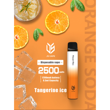 JS vape bang xxl 퍼프 제조업체 2500 퍼프