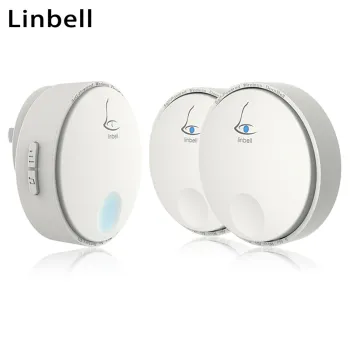 Linbell G2 christmas melody sound doorbell 2 button 110v 120v 230v wireless doorbell