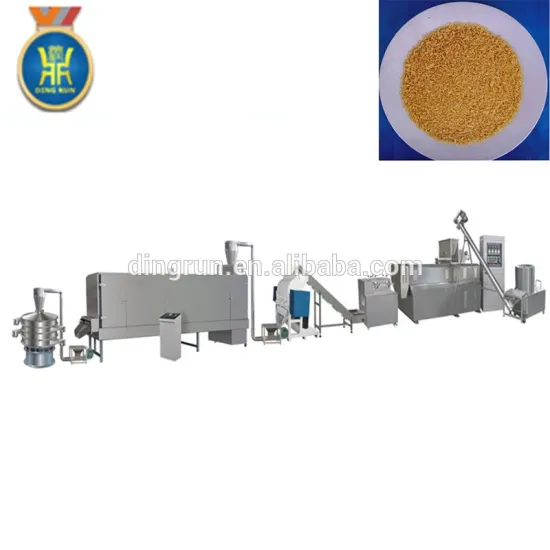 Automatic panko japanese bread crumbs food production line