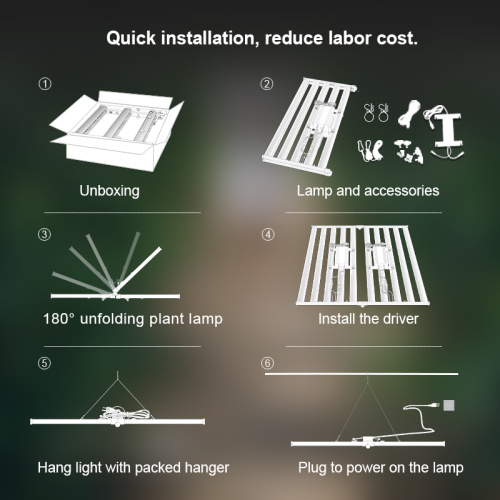 1000w Commercial Bar Grow Lights Greenhouse Full Spectrum