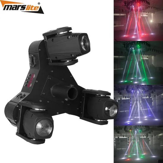 3pcs 10W RGBW 4in1 LED Moving Head Light DJ Equipment Sale: Wedding Background Decoration