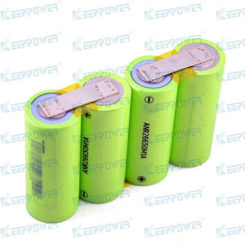 4S1P - high discharge current a123 lifepo4 battery pack 2.5Ah 13.2V