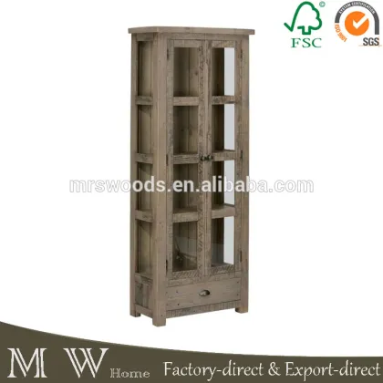reclaimed wood rustic display cupboard, living room wood display cupboard, wood display cupboard