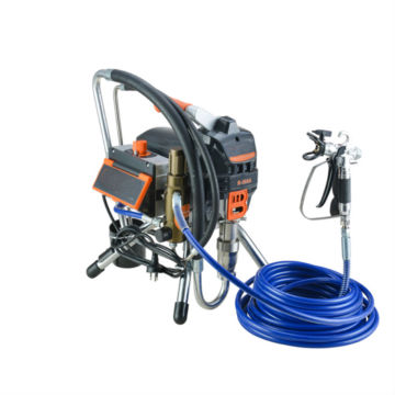 Professional HQ-595A 2200W Electric Airless Paint Spray Gun for DIY and Industrial Use: Suitable for Latex and Paint, 220V, Pressure Feed Type