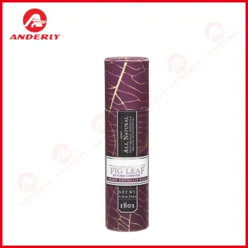 Eco Tube Packaging Lip Balm Paper Cylinder Box