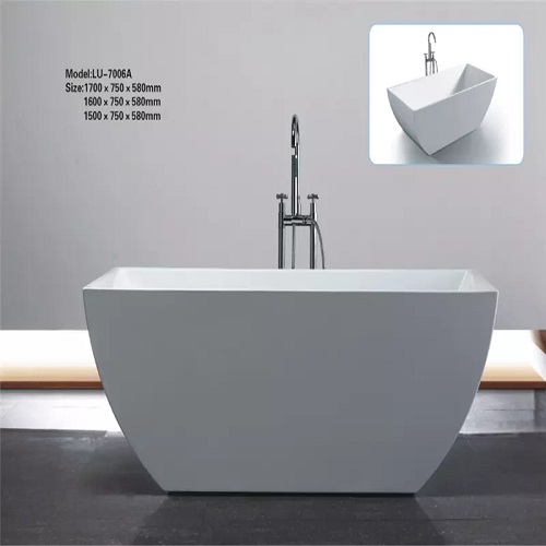 Free Standing Round Arcrilic Adult Bathtub Price