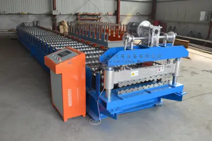 Colored Steel Tiles Cold Forming Machine