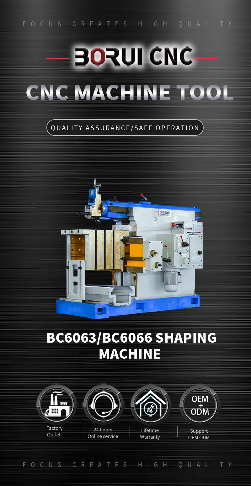 BC6066 Horizontal Metal Planner Shaper Machine for Metal