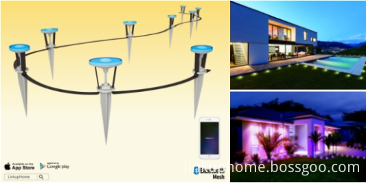 smart mini outdoor garden solar light