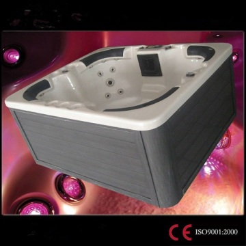 Outdoor-Whirlpool + Whirlpool + Hydromassage-Produkt + LED-Licht