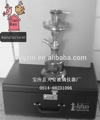 popular wholesale glass shisha hookahs