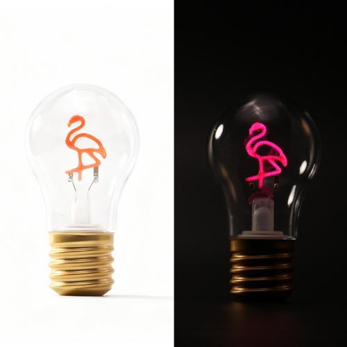 LED light bulb with rechargeable battery