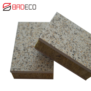 quick build pu polyurethane foaming insulation decorative cladding panels