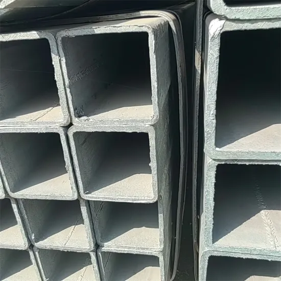 High quality hot dip 1inch galvanized square pipe