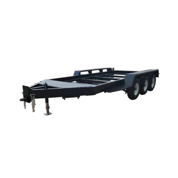 3 Axle Heavy Duty Tandem Trailer Electric Generator Set with Brake Frame Chassis OEM Steel Truck Trailers