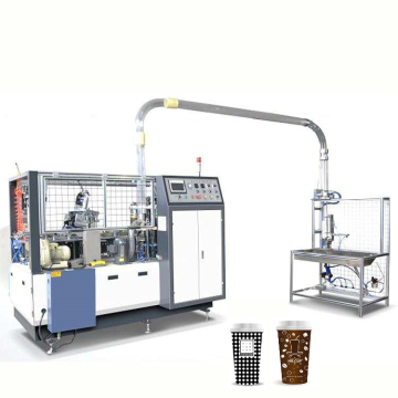 Macchina di operazione a mano singola automatizzata per la produzione di bicchieri e tavole di carta di cartone animato