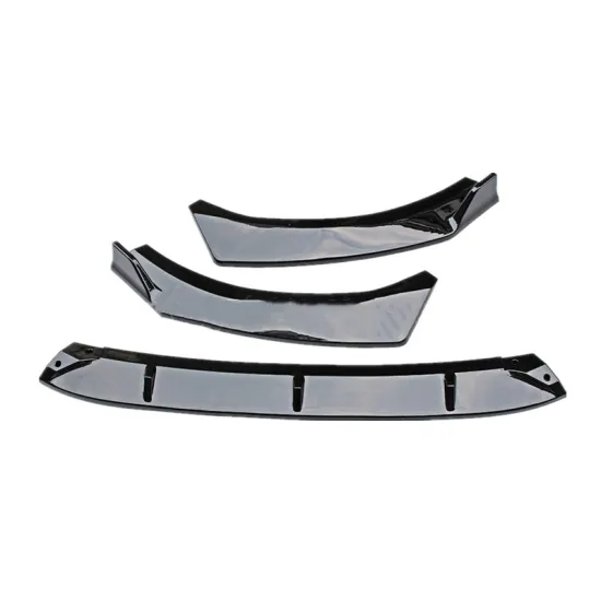 3PCS ABS Front Bumper Lip Spoiler for Kia K5 2020+