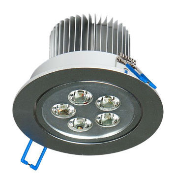 5W LED down Light with CE Rohs Marks, 90lm/w, high power
