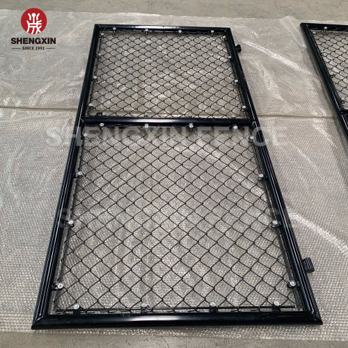 Chain Link Fence Galvanized Chain Link Fence In Steel Wire Mesh Factory