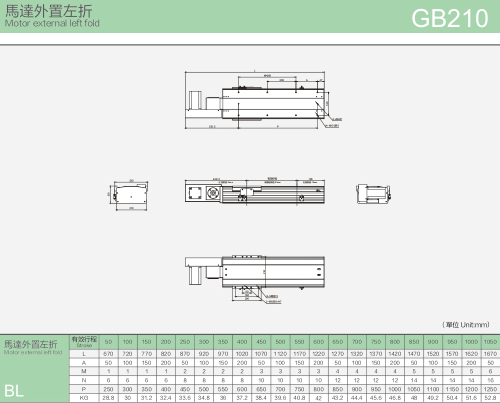 High Speed Belt Module