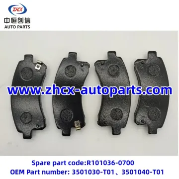 চাঙ্গান সম্মানের জন্য ফ্রন্ট ব্রেক প্যাড