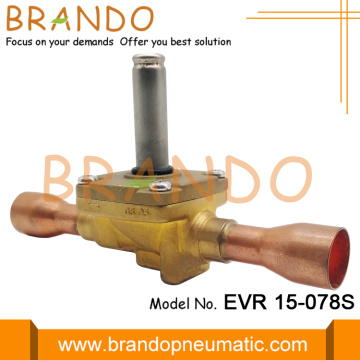 032L1225 EVR15 Válvula solenoide eléctrica de refrigeración de 7/8 &#39;&#39;