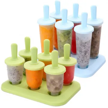 BPA-Free Ice Pop Molds and Ice Bar Makers - Plastic Popsicle Mold