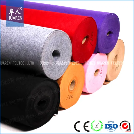 manufacturer colorful non woven fabric for handmade