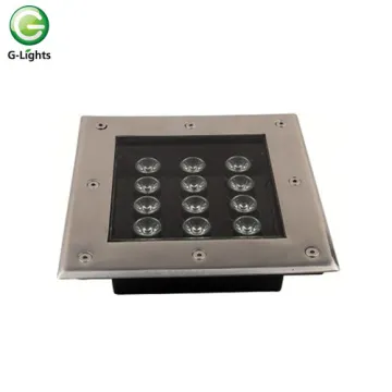 Square Design 12watt LED Underground Light
