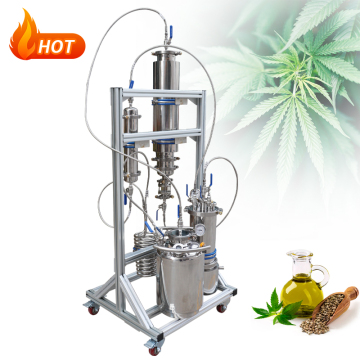 2lb Stainless Steel Dewaxing Column Extractor with Recovery Tank - In Stock in USA