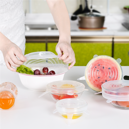Kitchen FDA Food Grade Silicone Stretch Lids
