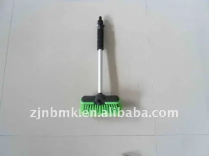 PP flow through car brush