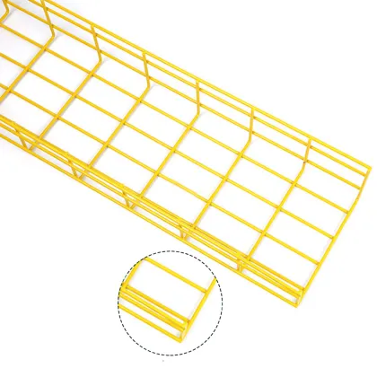 Welded Stainless Steel Cable Tray for Outdoor Use - Cablofil Wire Mesh Bridge Equipment