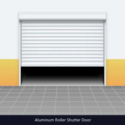 Insulated aluminum roller shutter