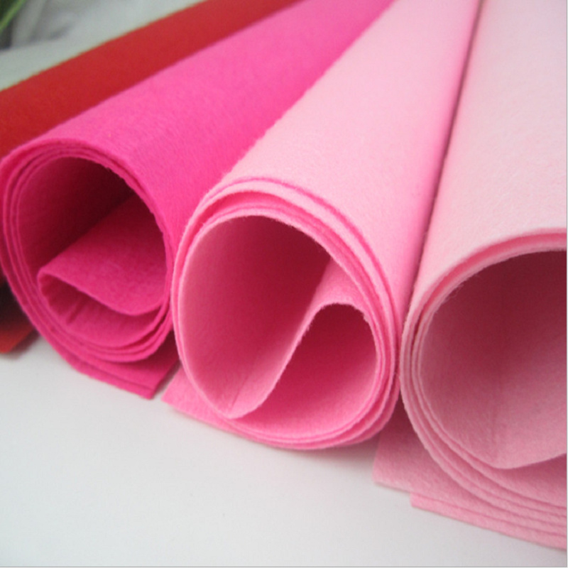 Professional Embroidery Craft Felt polyester non woven felt with low price5
