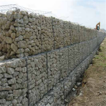 Cestini di gabion rivestiti in PVC