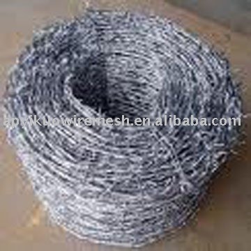 Galvanized Barbed iron wire