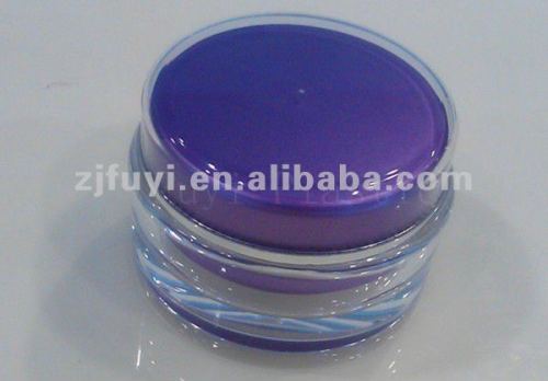 Round Acrylic Cosmetic Jar