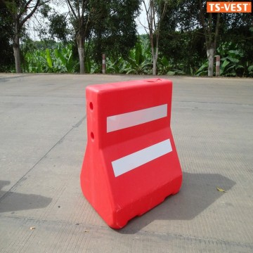 barriers road safety products, plastic road water filled barrier, reflective road barriers