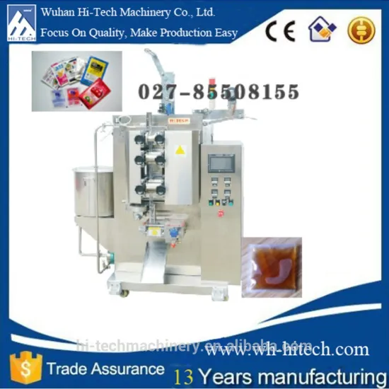 Sauce Paste Filling Automatic Tomato Sauce Filling Machine