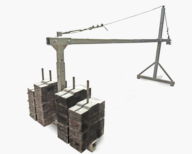 Suspensionsmechanismus von suspendierten Gondeln