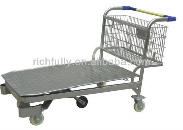 Heavy Duty Cargo Cash & Carry Hand/Shopping Trolley/Cart in 500KG in 5Wheels