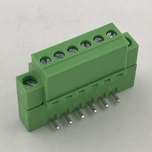 Paso de 3,81 mm fijo en terminales enchufables del panel de PCB