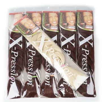 Braiding Crochet Hair Expression Jumbo Ombre Stretched Synthetic Hair Extensions Synthetic For Women Braiding Hair