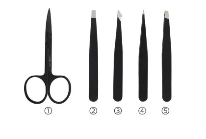 Stainless Steel False Eyelash Paste & Double Eyelid Tool Kit