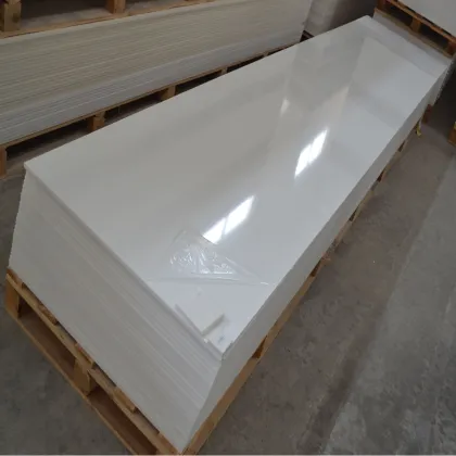 12mm Dupont Corian Artificial Stone Acrylic White Solid Surface Sheets