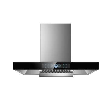 Hotte de gamme d'écran tactile de 90 cm avec conversion de fréquence de puissance de 900 mm - Hotte de cuisine de type T aspirant supérieur