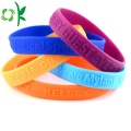 3D Light Bule Printing Wristband Reliëf elastische band